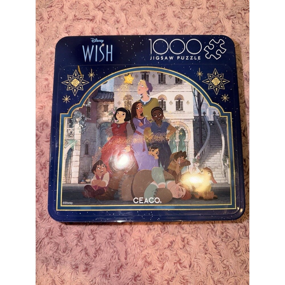 Ceaco Disney Wish 1000 Piece Tin Box Puzzle
